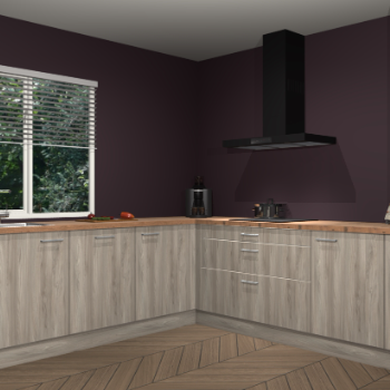 Vuren keuken Letland 32241