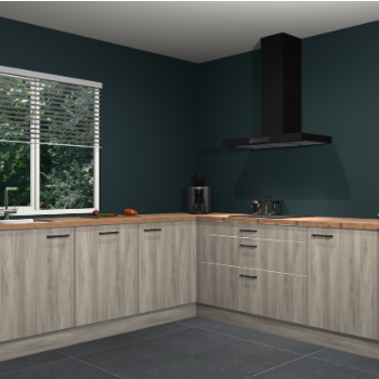 Vuren keuken Letland 32244