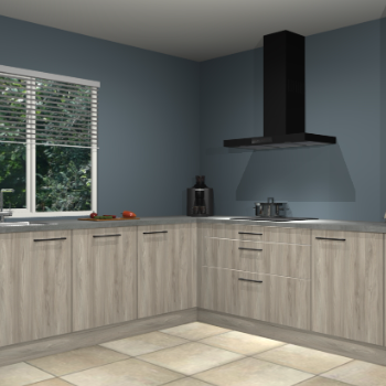 Vuren keuken Letland 32249