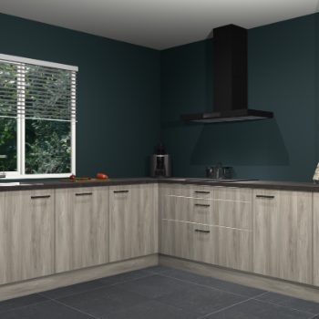 Vuren keuken Letland 32256