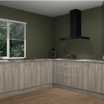 Vuren keuken Letland 32258