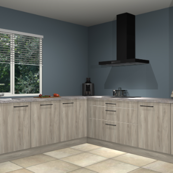 Vuren keuken Letland 32267