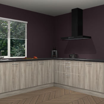 Vuren keuken Letland 32271