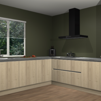 Olm greeploze keuken Letland 32285