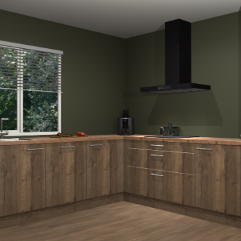 Chocolade eiken keuken Letland 32378