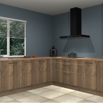 Chocolade eiken keuken Letland 32381