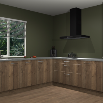 Chocolade eiken keuken Letland 32385