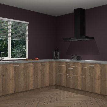 Chocolade eiken keuken Letland 32386