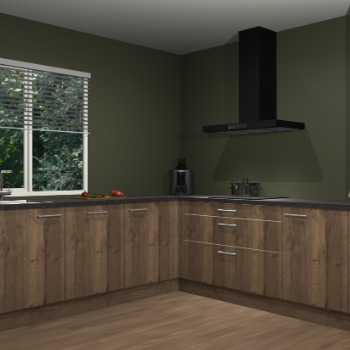 Chocolade eiken keuken Letland 32391