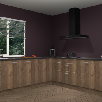 Chocolade eiken keuken Letland 32392