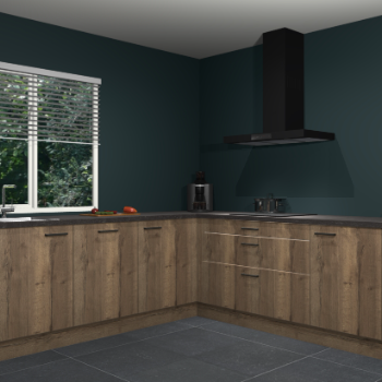 Chocolade eiken keuken Letland 32395