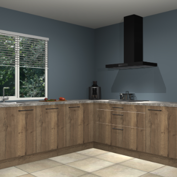 Chocolade eiken keuken Letland 32401