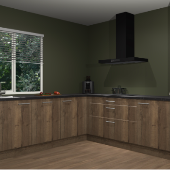 Chocolade eiken keuken Letland 32410