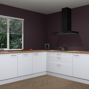 Sneeuwwitte keuken Letland 32617