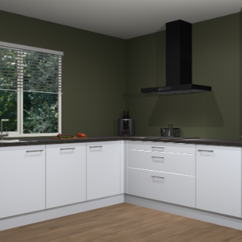 Sneeuwwitte keuken Letland 32628