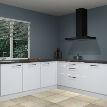 Sneeuwwitte keuken Letland 32631