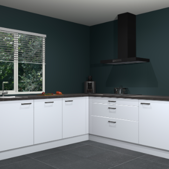 Sneeuwwitte keuken Letland 32632