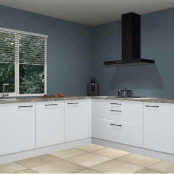 Sneeuwwitte keuken Letland 32637