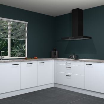 Sneeuwwitte keuken Letland 32644