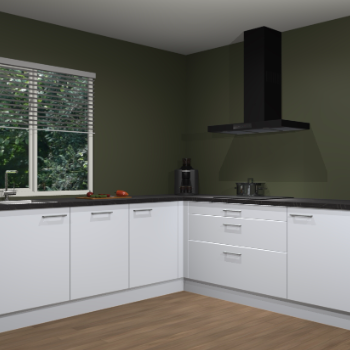 Sneeuwwitte keuken Letland 32646