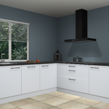 Sneeuwwitte keuken Letland 32649