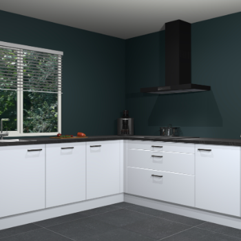 Sneeuwwitte keuken Letland 32650