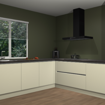 Magnolia greeploze keuken Letland 32764