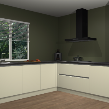 Magnolia greeploze keuken Letland 32781