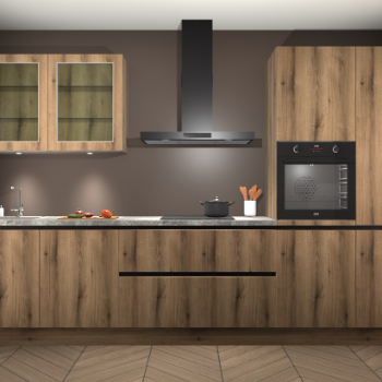 Gouden eiken keuken Cairo 32471