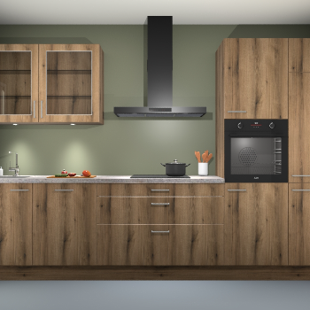 Gouden eiken keuken Cairo 32473