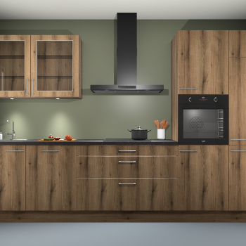 Gouden eiken keuken Cairo 32478