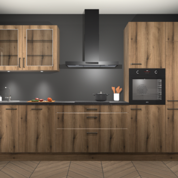 Gouden eiken keuken Cairo 32482