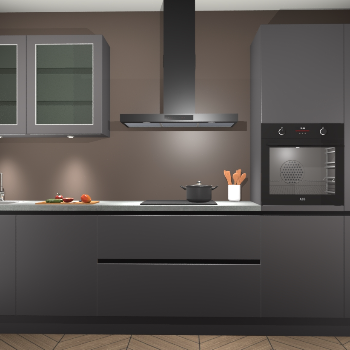 Onyxgrijs keuken Cairo 32833