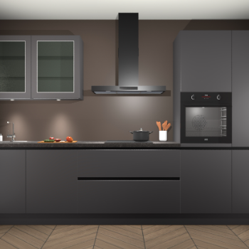 Onyxgrijs keuken Cairo 32839