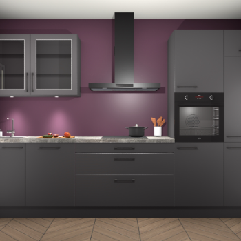 Onyxgrijs keuken Cairo 32843