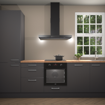 Onyxgrijze keuken Bangladesh 33480