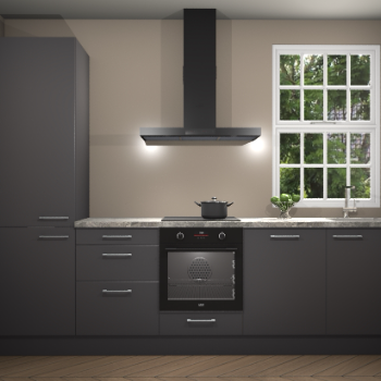 Onyxgrijze keuken Bangladesh 33498