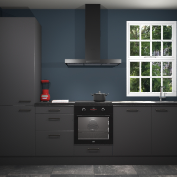 Onyxgrijze keuken Bangladesh 33514