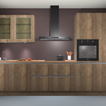 Chocolat Oak keuken Cairo 33072