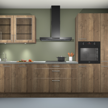 Chocolat Oak keuken Cairo 33081