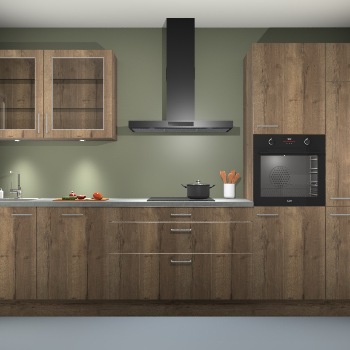 Chocolat Oak keuken Cairo 33082