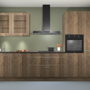 Chocolat Oak keuken Cairo 33088