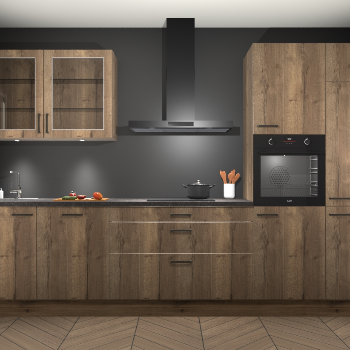 Chocolat Oak keuken Cairo 33091