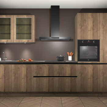 Chocolat Oak keuken Cairo 33092