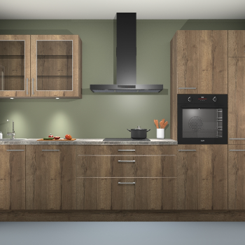 Chocolat Oak keuken Cairo 33093