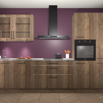 Chocolat Oak keuken Cairo 33096