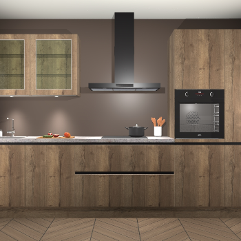 Chocolat Oak keuken Cairo 33104