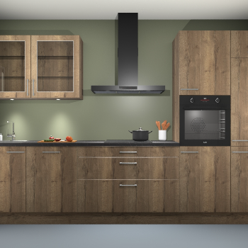 Chocolat Oak keuken Cairo 33105