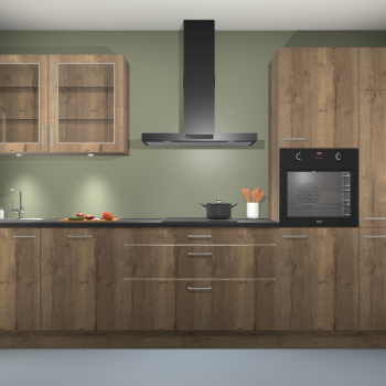 Chocolat Oak keuken Cairo 33106