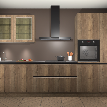 Chocolat Oak keuken Cairo 33110